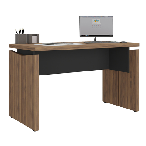 Mesa para Computador Dante para Escritório Nogal Preto