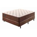 Ver imagem 2 de Conjunto de Quarto 2 Peças 1 Base Box Casal e 1 Colchão Uni Ecoflex Marrom