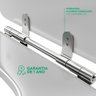Assento Sanitário Stylus Celite 1.6gpf/6lpf Cinza Prata Mdf Sicmol - 3