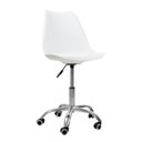 Ver imagem 1 de Cadeira Office com Rodizio Giratória Saarinen - Branco