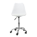 Ver imagem 5 de Cadeira Office com Rodizio Giratória Saarinen - Branco + E-book