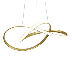 Lustre Pendente Quality Orgon 1423 LED Bivolt Dourado