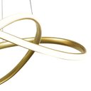 Ver imagem 3 de Lustre Pendente Quality Orgon 1423 LED Bivolt Dourado