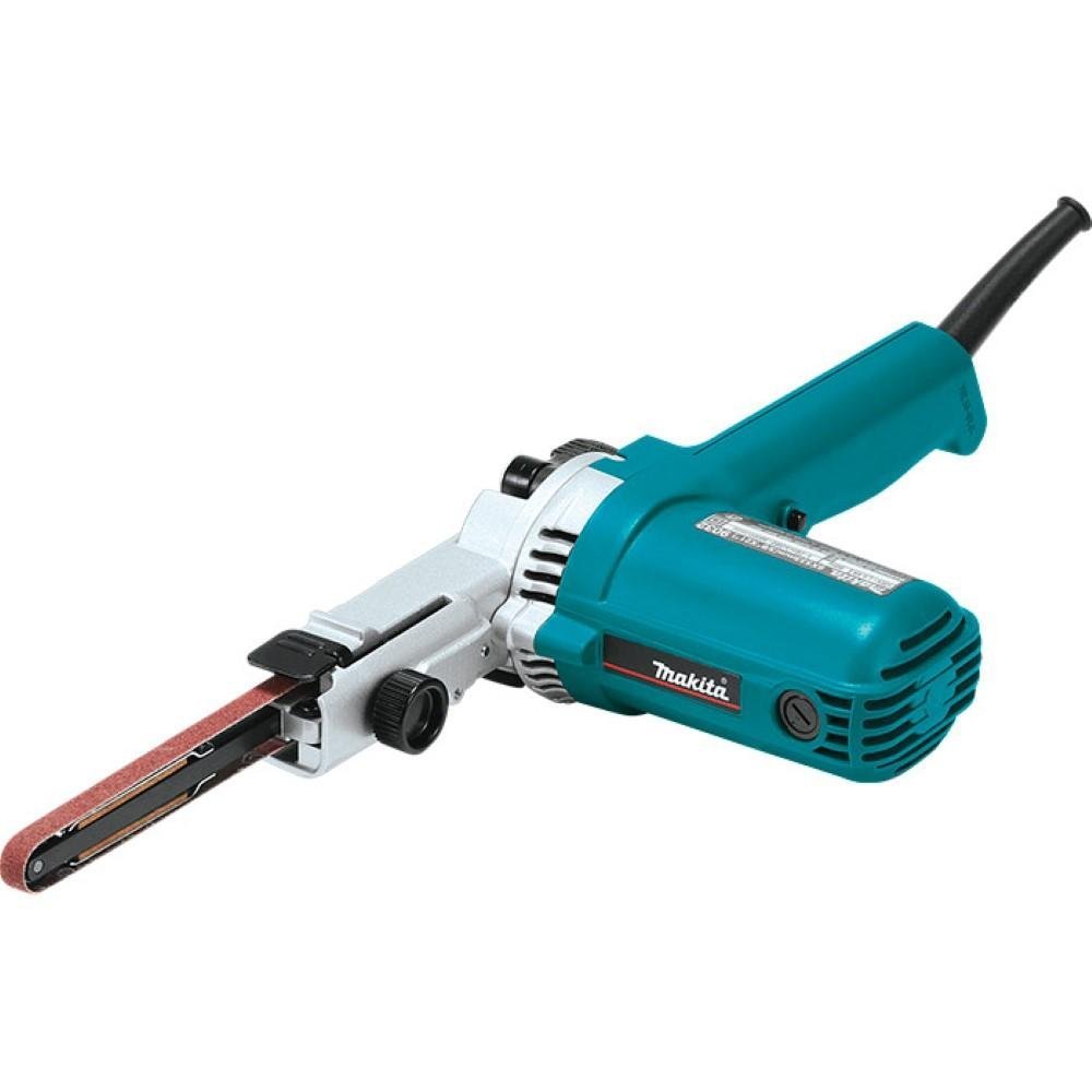 Lixadeira de Cinta 9mm 3/8'' 500w com Braço Extensor e Lixa Adaptável a Coletor 9032 220v Makita - 1