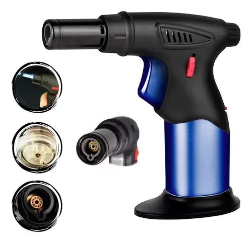 Maçarico Isqueiro Mini Portátil Recarregável Cozinha