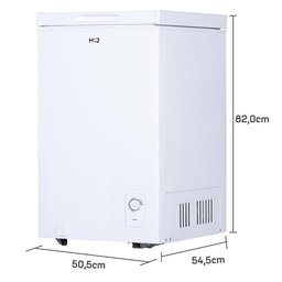 Freezer e Conservador Horizontal Hq 110 Litros Branco Hq-110cfh 110v - 3