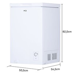 Freezer e Conservador Horizontal Hq 110 Litros Branco Hq-110cfh 110v - 4