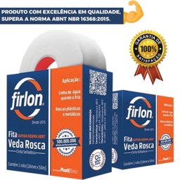 Fita Veda Rosca Teflon 12mm x 5m | Firlon - 4