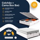 Ver imagem 6 de Cama Box Baú King com Colchão de Molas Ensacadas Double Comfort 193x203x62cm