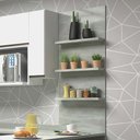 Ver imagem 1 de Painel de Cozinha 3 Prateleiras Suprema Luciane Móveis