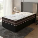 Ver imagem 1 de Cama Box Solteiro + Colchão de Molas Anjos Classic Superlastic 88cm