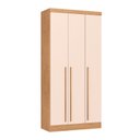 Ver imagem 1 de Guarda-Roupa Modulado 3 Portas Infinity Marrom/Cedro/Blush Line