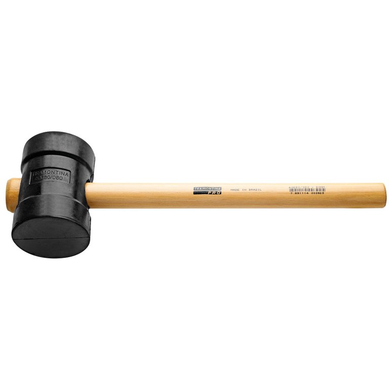 Martelo Borracha Preta 860 G Tramontina Pro Tramontina Martelo Borracha Preta 860 G Tramontina Pro Tramontina