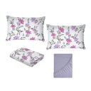 Ver imagem 6 de Jogo de Cama Queen Size Algodão 130 Fios 4 Peças Estampado