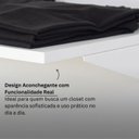 Ver imagem 6 de Closet Aberto Modular para Casal 225cm Eminence Branco