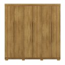 Ver imagem 1 de Guarda-roupa Alto 6 Portas 2 Gavetas Norway Nature