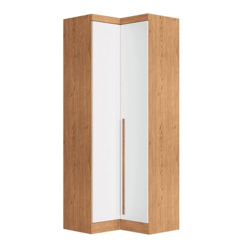 Módulo para Quarto 2 Portas Infinity Marrom/Cedro/Branco Line