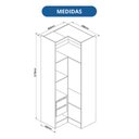 Ver imagem 7 de Módulo para Quarto 2 Portas Infinity