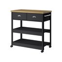 Ver imagem 7 de Carrinho auxiliar estetica Ditália 2 Gavetas BA-135 cor:preto