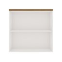 Ver imagem 4 de Armário Aéreo para Cozinha 2 Portas Provençais Iluminata Branco