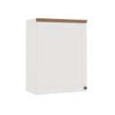 Ver imagem 2 de Armário Aéreo para Cozinha 1 Porta Provençal Iluminata Branco/Fosco