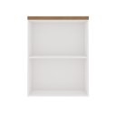 Ver imagem 4 de Armário Aéreo para Cozinha 1 Porta Provençal Iluminata Branco/Fosco