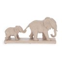Ver imagem 1 de Escultura Decorativa Elefantes em Poliresina 18901 Mart