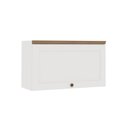 Ver imagem 2 de Armário Aéreo Basculante para Cozinha 1 Porta Provençal Iluminata Branco
