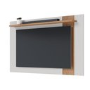 Ver imagem 2 de Painel para TV Leme 70" 160-180cm MDP Extensivo Off White Matte Freijó