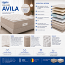 Ver imagem 4 de Cama Box Casal com Colchão Ávila Molas Ensacadas Pillow (138x188x63) Umaflex
