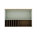 Ver imagem 4 de Armário Aéreo Para Cozinha com Porta de Vidro Provençal Iluminata 