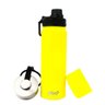 Garrafa Térmica 650ml 24h Gelado 12h Quente - Várias Cores Amarelo Neon - 1