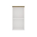 Ver imagem 4 de Armário Aéreo para Cozinha 1 Porta Provençal Iluminata Branco