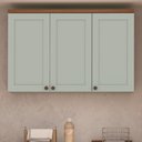 Ver imagem 1 de Armário Aéreo Para Cozinha 3 Portas Provençais