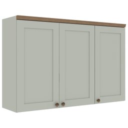 Armário Aéreo Para Cozinha 3 Portas Provençais - 2