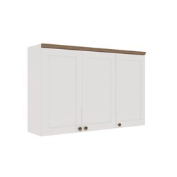 Armário Aéreo Para Cozinha 3 Portas Provençais Iluminata  - 3
