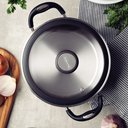 Ver imagem 3 de Jogo de Panelas Solar Silicone Aço Inox de Indução 5 Peças - Tramontina 65120/040