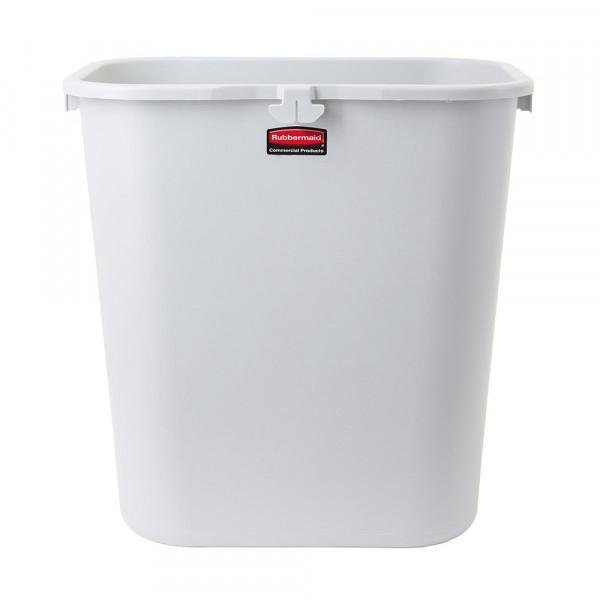 LIXEIRA BÁSICA - BRANCA - 37,4L - RUBBERMAID - 1