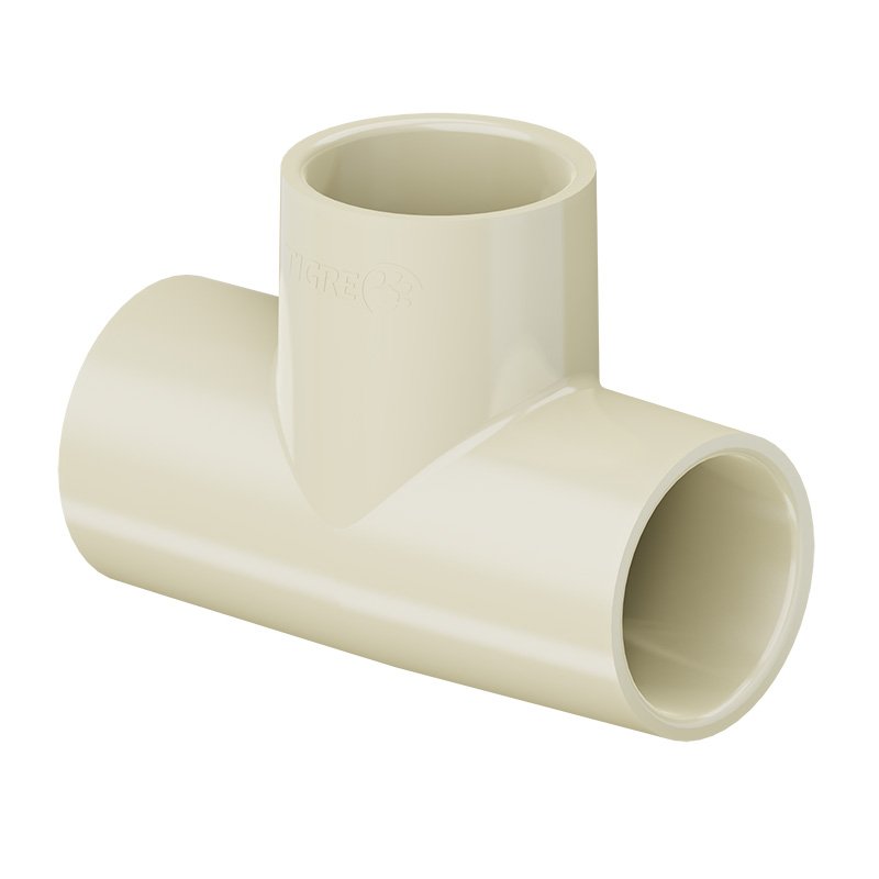 Tê de 90° Tigre Cpvc Aquatherm 54mm Cpvc 54mm - 1