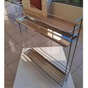 Ver imagem 3 de Porta Garrafas Latas Condimentos Temperos Deslizante Inox Piva