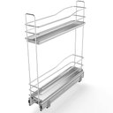 Ver imagem 1 de Porta Garrafas Latas Condimentos Temperos Deslizante Inox Piva