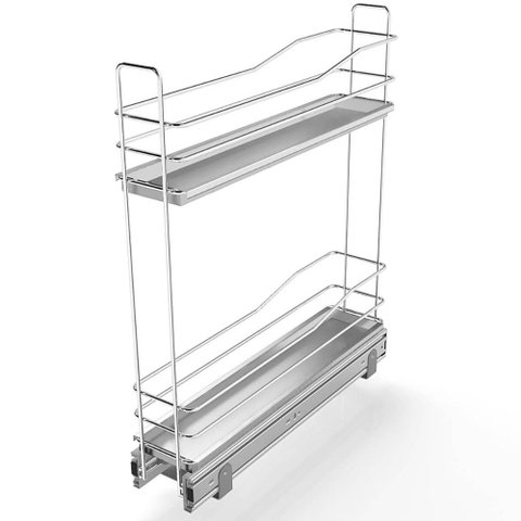 Porta Garrafas Latas Condimentos Temperos Deslizante Inox Piva