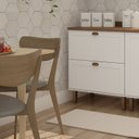 Ver imagem 1 de Balcão 1 Porta 1 Gavetão sem Tampo Iluminata