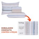 Ver imagem 7 de Jogo de Cama Queen Duplo 4 Peças Sultan Sonhare Bronze Cancun