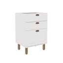 Ver imagem 2 de Balcão para Cozinha 3 Gavetas sem Tampo Iluminata