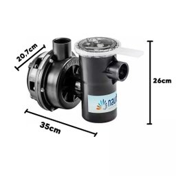 Motobomba para Piscinas sem Motor Nbf-4 de 1,0cv - Nautilus - 4