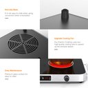 Ver imagem 7 de Vbgk Cooktop Elétrico 2200w, 2 Bocas, Controle de Botão, 110v, com Timer