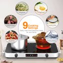 Ver imagem 5 de Vbgk Cooktop Elétrico 2200w, 2 Bocas, Controle de Botão, 110v, com Timer