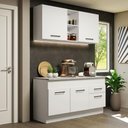 Ver imagem 1 de Cozinha Compacta 150001 Com Armário E Balcão Branco Branco