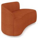 Ver imagem 6 de Sofá 2 Lugares para Sala 140cm Orgânico Wendi Boucle Terracota I01 - Mpozenato